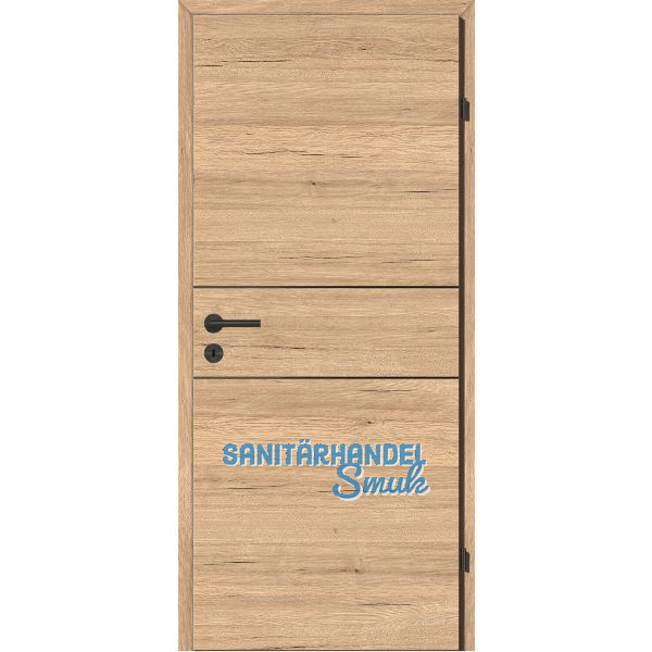 SOLIDO Smart Innent�re CPL Saloon Eiche 2 Lisenen schwarz VB LI TBA 650/2030 mm