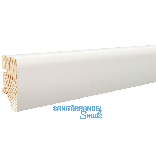 SOLIDO Sockelleiste wei� foliert 16/40