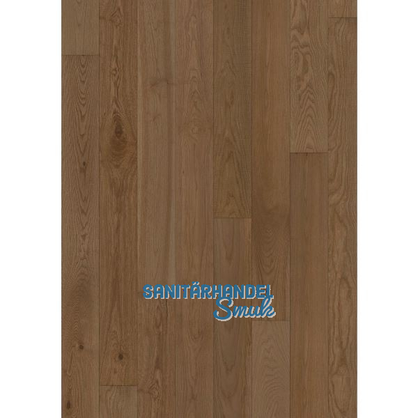 SOLIDO Landhausdiele Esche Haselnuss, leicht geb�rstet, braun ge�lt, 14 mm
