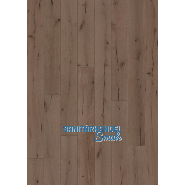 SOLIDO Landhausdiele Eiche Porto, leicht geb�rstet, braun ge�lt, 14 mm