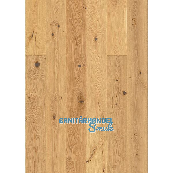 SOLIDO Landhausdiele Eiche lebhaft Grande, leicht geb�rstet, natur ge�lt, 14 mm