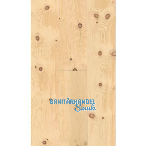 TILO Bodenmuster Landhausdiele Natur!Pur Zirbe, geb�rstet ge�lt