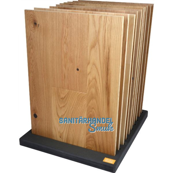 Bodenst�nder f�r Parkettb�den Musterplatten