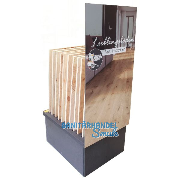 R�ckwand f�r Lieblingsb�den Bodenst�nder Parkett