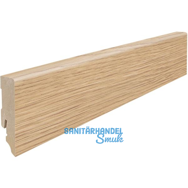 HARO Laminat Sockelleiste, Eiche hell lebhaft, Eiche Portland puro, 16/58
