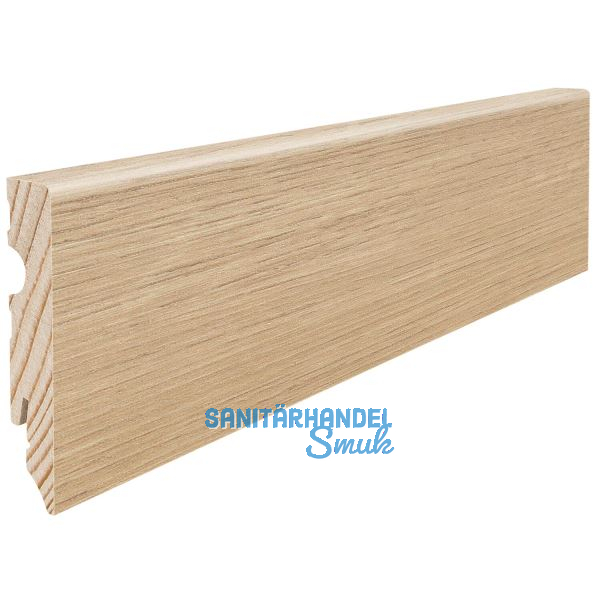 HARO Laminat Aqua Sockelleiste Eiche Melina/ Eleganza puro wasserresistent 15/80