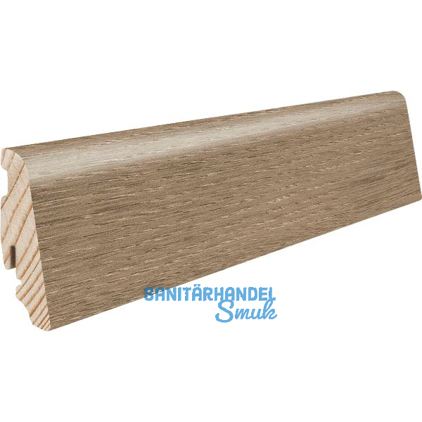 DISANO Sockelleiste Eiche Victoria samtbraun, wasserresistent 19/58