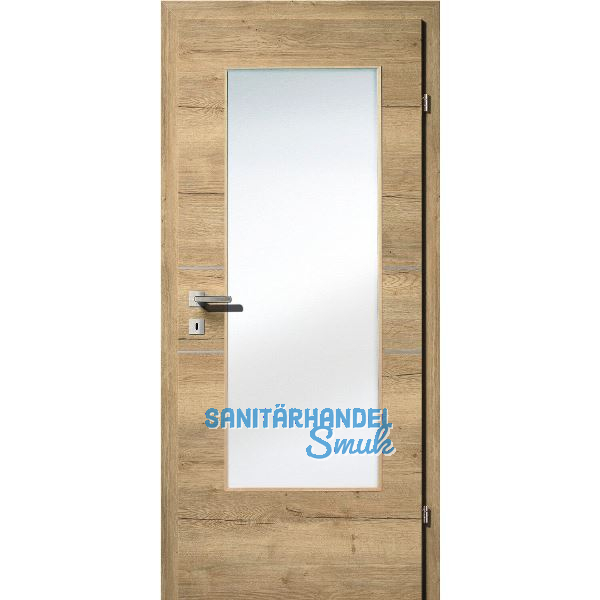 SOLIDO Smart Innent�re CPL Ripped Eiche quer 2 Lisenen GL RE TBA 850/2030 mm