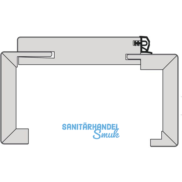 SOLIDO Smart Fertigholzzarge Eiche hell lackiert Rechts 700/2010/130 mm