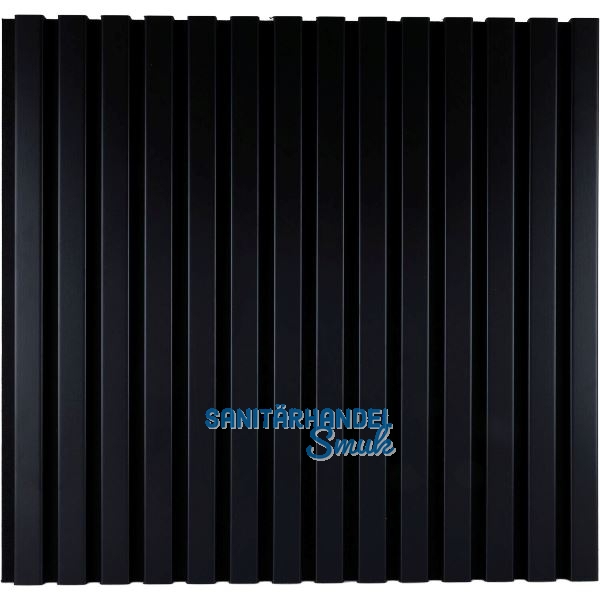 Akustikpaneel mit Softkante schwarz / schwarz