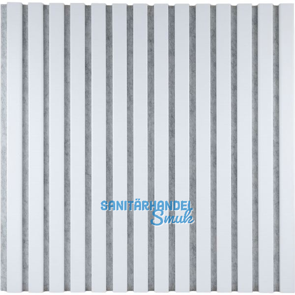 Akustikpaneel mit Softkante wei� / wei�