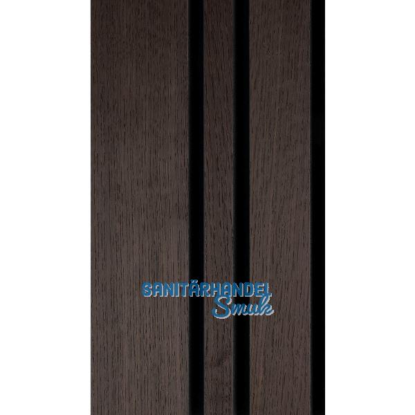Akustikpaneel Plus Muster mit Softkante Eiche ger�uchert / schwarz