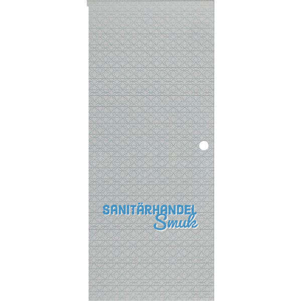 SOLIDO Glasschiebet�r Edelstein Diamant klar, Muschelgriff Bohrung 920x2100