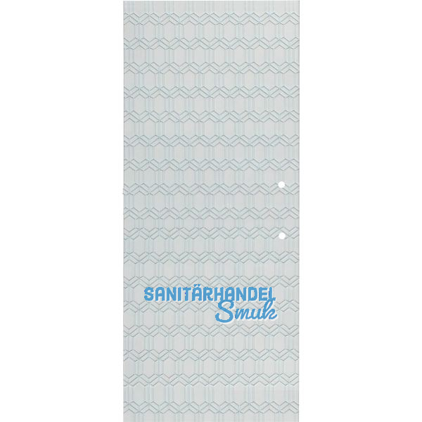 SOLIDO Glasschiebet�r Edelstein Gr. Smaragd klar, mit Sto�griff Bohrung 820x2100