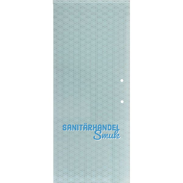 SOLIDO Glasschiebet�r Edelstein Brillant wei�, mit Sto�griff Bohrung 720x2100