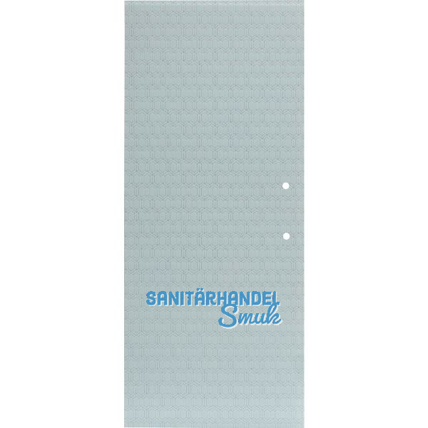 SOLIDO Glasschiebet�r Edelstein Smaragd wei�, mit Sto�griff Bohrung 720x2100