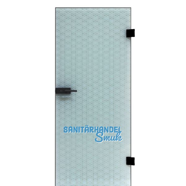 SOLIDO Ganzglast�re Edelstein Brillant wei� Beschl�ge PZ schwarz, 821/2013 LI