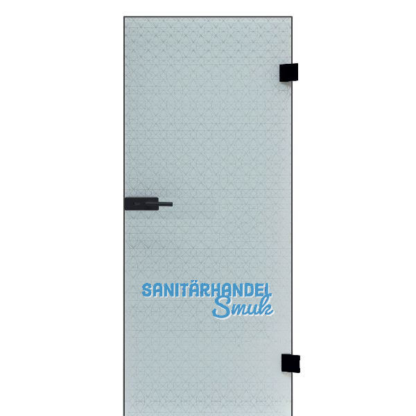 SOLIDO Ganzglast�re Edelstein Diamant wei� Beschl�ge PZ schwarz, 921/2013 RE