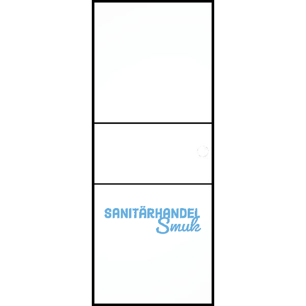 SOLIDO Ganzglas Schiebet�r Industry Black 2, Muschelgriff Bohrung, 820x2100