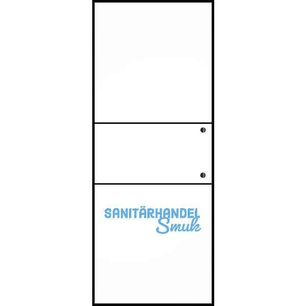 SOLIDO Ganzglas Schiebet�r Industry Black 2, Sto�griff Bohrung, 820x2100