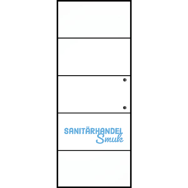 SOLIDO Ganzglas Schiebet�r Industry Black 4, Sto�griff Bohrung, 920x2100