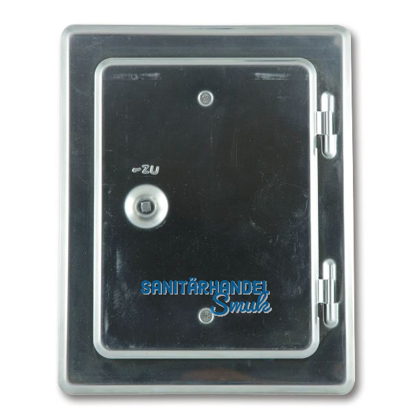 Kamint�r Edelstahl V2A, mit Vierkantverschluss