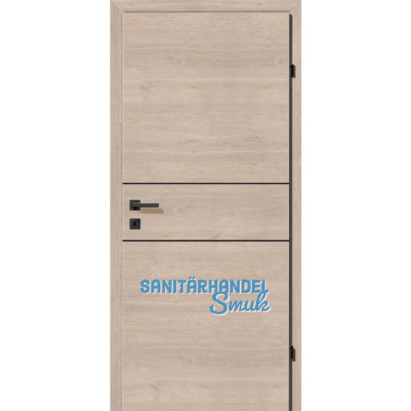 SOLIDO Smart Innent�re CPL Solar Eiche 2 Lisenen schwarz VB RE TBA 850/2030 mm