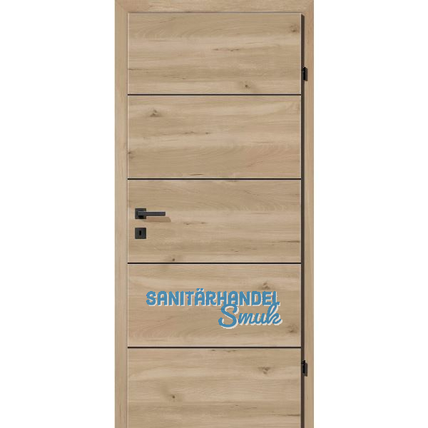 SOLIDO Smart Innent�re CPL Wildbuche 4 Lisenen schwarz VB RE TBA 800/2030 mm