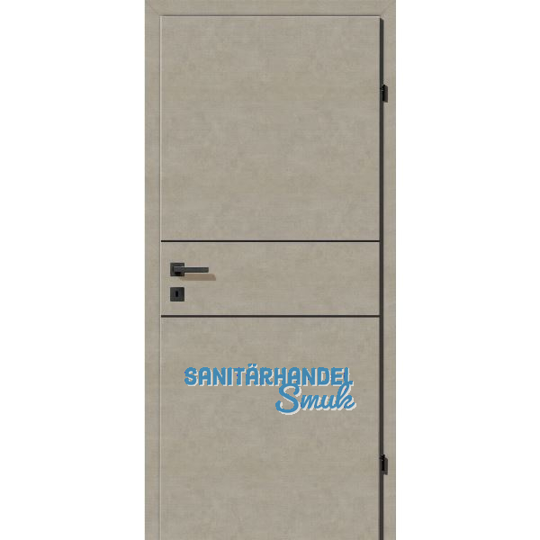 SOLIDO Smart Innent�re CPL Valeur Taupe 2 Lisenen schwarz VB LI TBA 900/2030 mm