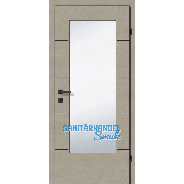 SOLIDO Smart Innent�re CPL Valeur Taupe 4 Lisenen schwarz GL LI TBA 800/2030 mm