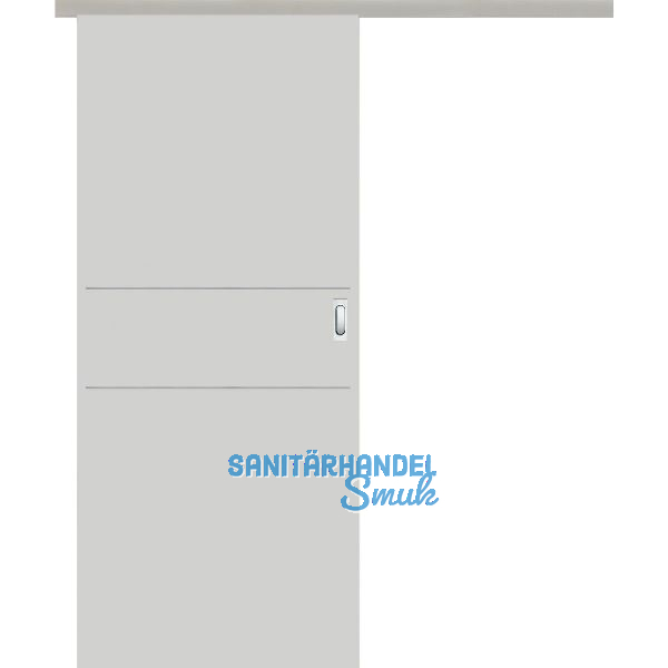 SOLIDO Donau Schiebet�re Set CPL Studio Silver-Grey, 2 Lisenen, 820x2070