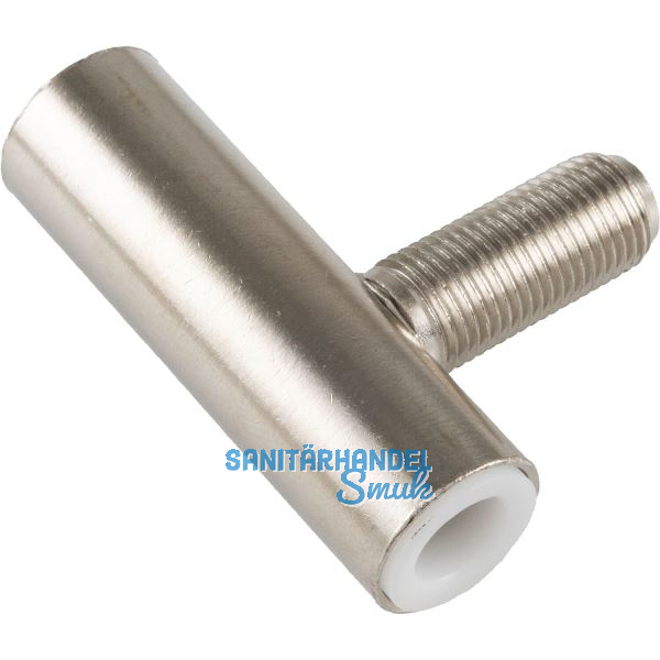 SOLIDO Donau Bandmittelteil f�r 3-tlg Band f�r Stahlzarge, Edelstahloptik