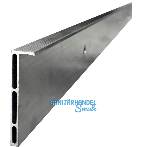 ECLISSE Fl�chenb�ndiger Bodenabschluss Alu-Profil 58mm Massivbau