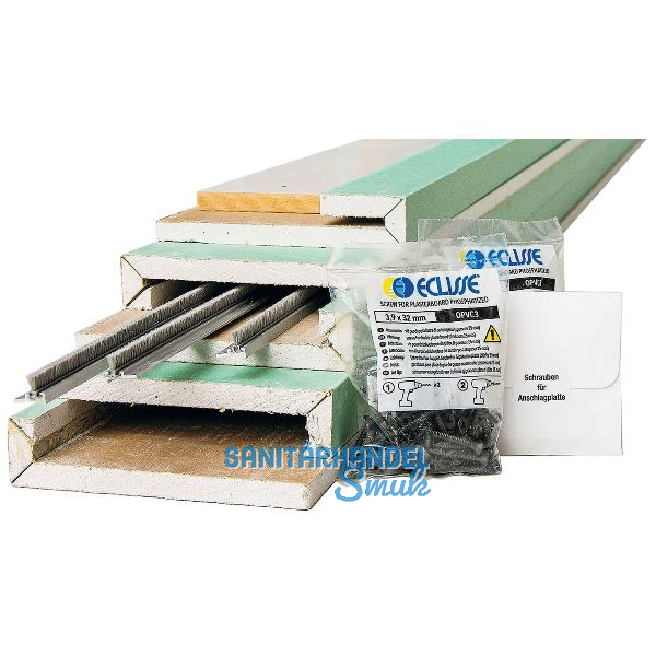 ECLISSE Stockverkleidung fl�chenb�ndig 1-flg. Holzt�re, Wandst�rke 150 mm