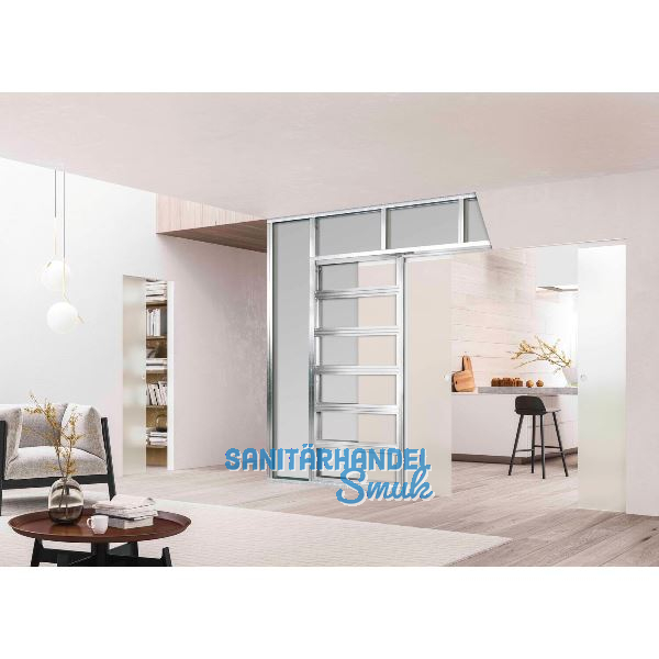 ECLISSE SYNTESIS LINE Schiebet�reinbaukasten Trockenbau 2-flg. 125, 1400/2000