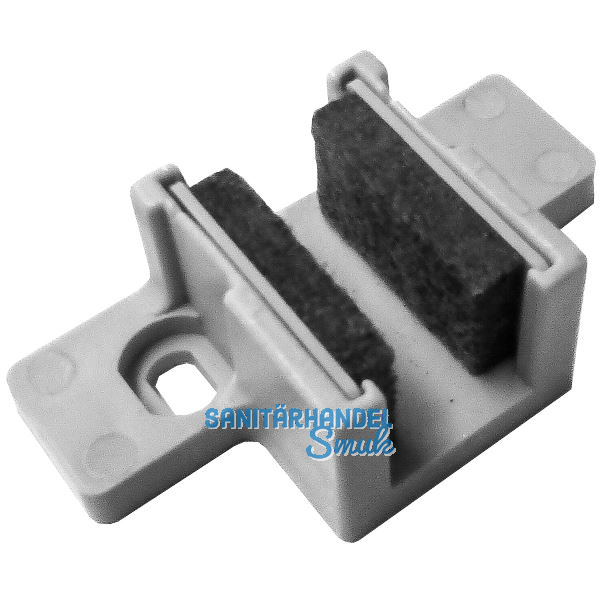 ECLISSE Bodenf�hrung f�r Ganzglasschiebet�r 8-10 mm, ger�uscharm