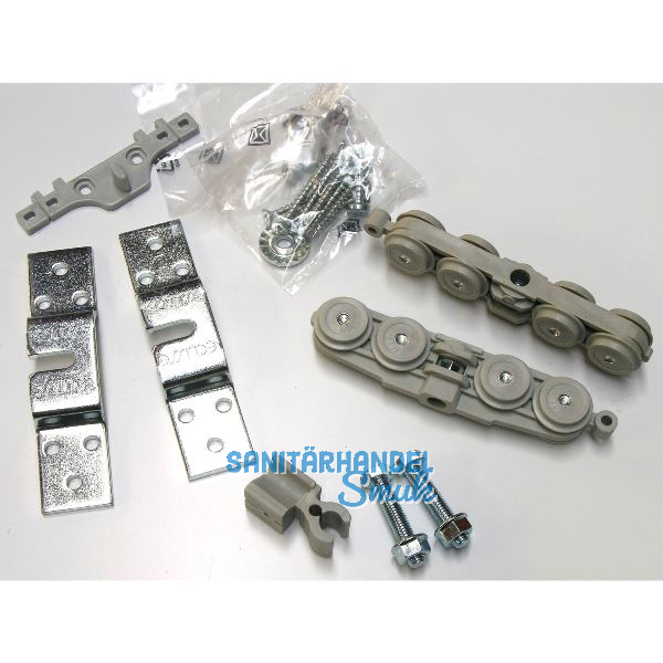 ECLISSE Garnitur Laufrollen inkl. Zubeh�r f�r UNICO bis 150 kg