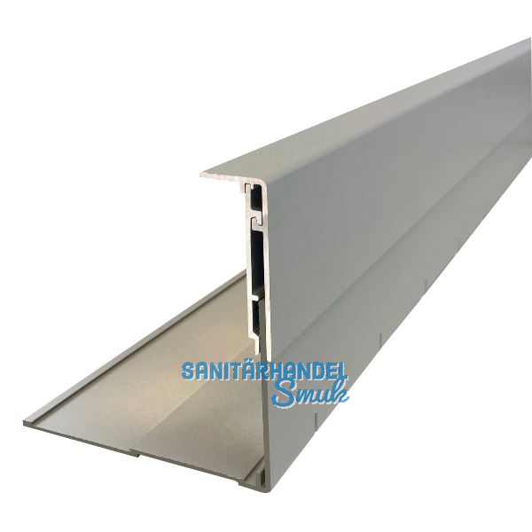 K&R Seitenverblendung variabel f�r Terrassenplatten 69 bis 113 mm L�nge 2990 mm