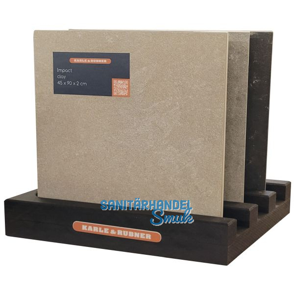 Karle & Rubner Mustersatz Keramische Terrassenplatten Impact