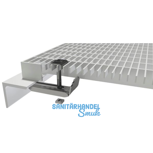 Halteklammer f�r Maschenweite 33 x 11 mm