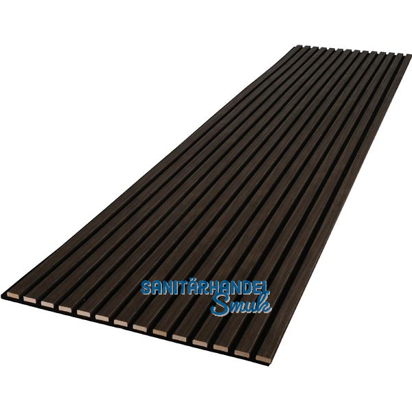 KOSCHE Akustikpaneel Nussbaum Milano / schwarz