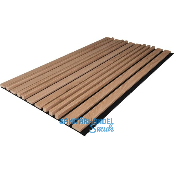 KOSCHE Akustikpaneel 3D Regular Eiche Amalfi / schwarz