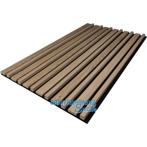 KOSCHE Akustikpaneel 3D Konstanz Eiche Amalfi / schwarz