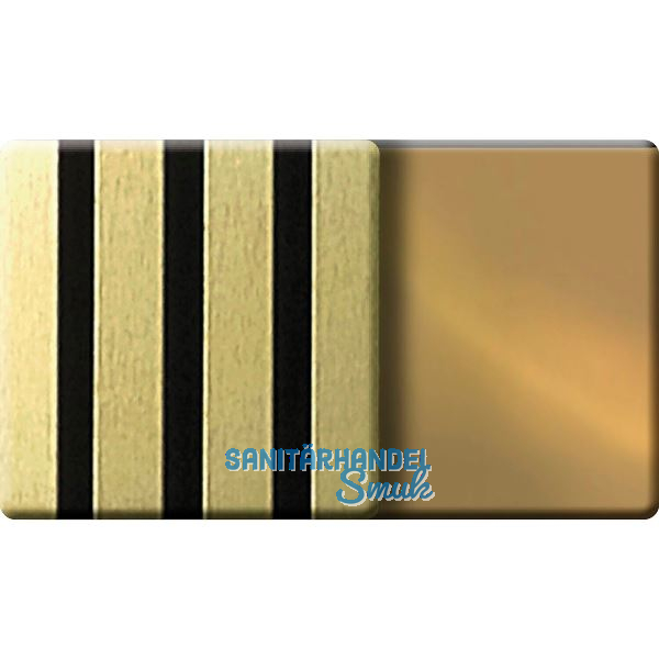 Kosche Akustikpaneel Muster Metall Gold / schwarz