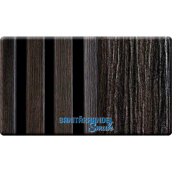 Kosche Akustikpaneel Muster Nussbaum Milano / schwarz