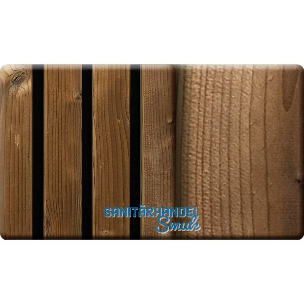 Kosche Akustikpaneel Muster Hydro Thermofichte gehobelt