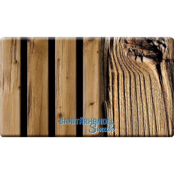 Kosche Akustikpaneel Muster Hydro Thermofichte gehackt