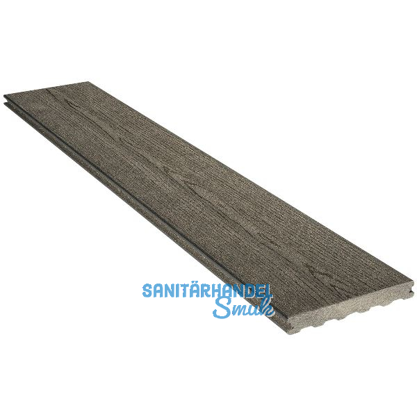 SILVADEC Terrassendiele Elegance struktur Anthrazit, 23x180x4000mm
