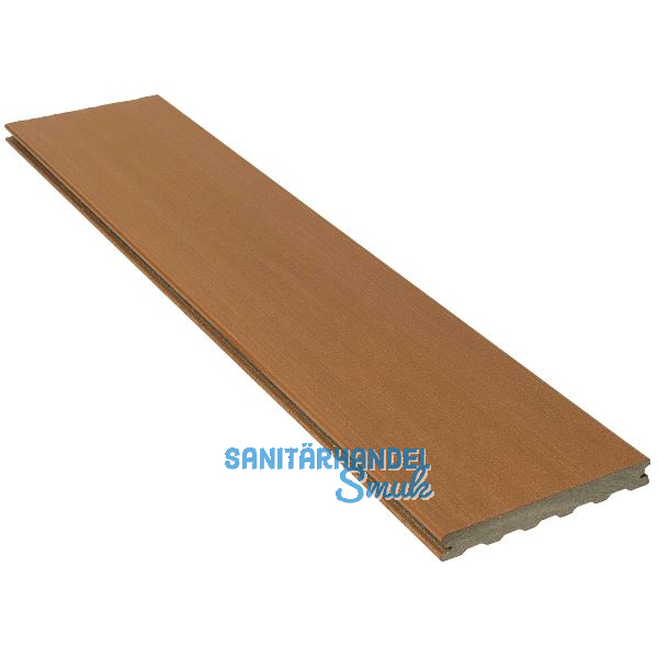 SILVADEC Terrassendiele Atmosphere geb�rstet Lima Braun, 23x138x6000mm