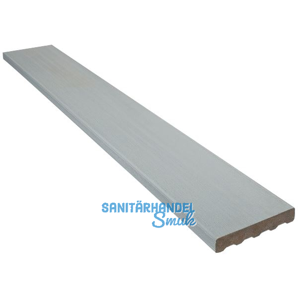SILVADEC Universalprofil Belem Grau, 23x138x4000mm